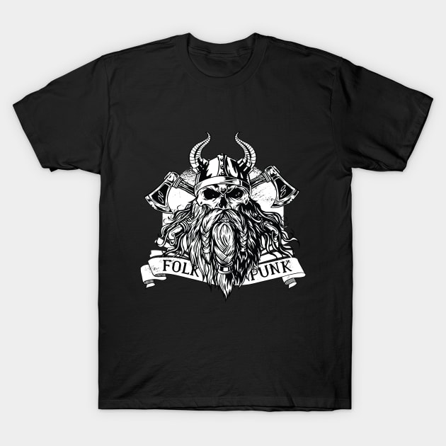 Wikinger Folk Punk Germanen Odin Valhalla T-Shirt by Upswipe.de